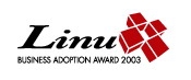 Linux Business Adoption Award 2003 Grand Award